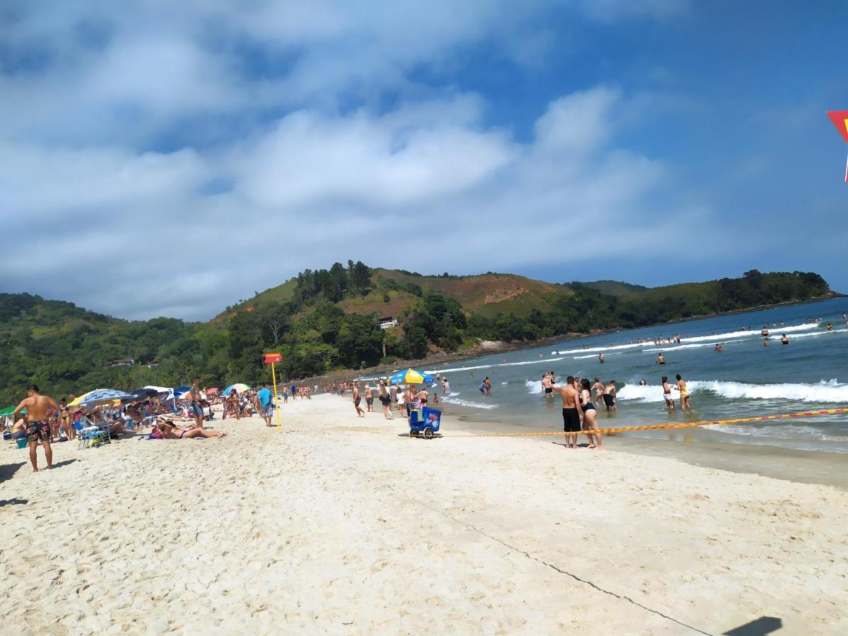 Casa Na Praia De Maresias Em Condominio Com Piscina Aquecida Na Av Principal De Маресіас Екстер'єр фото